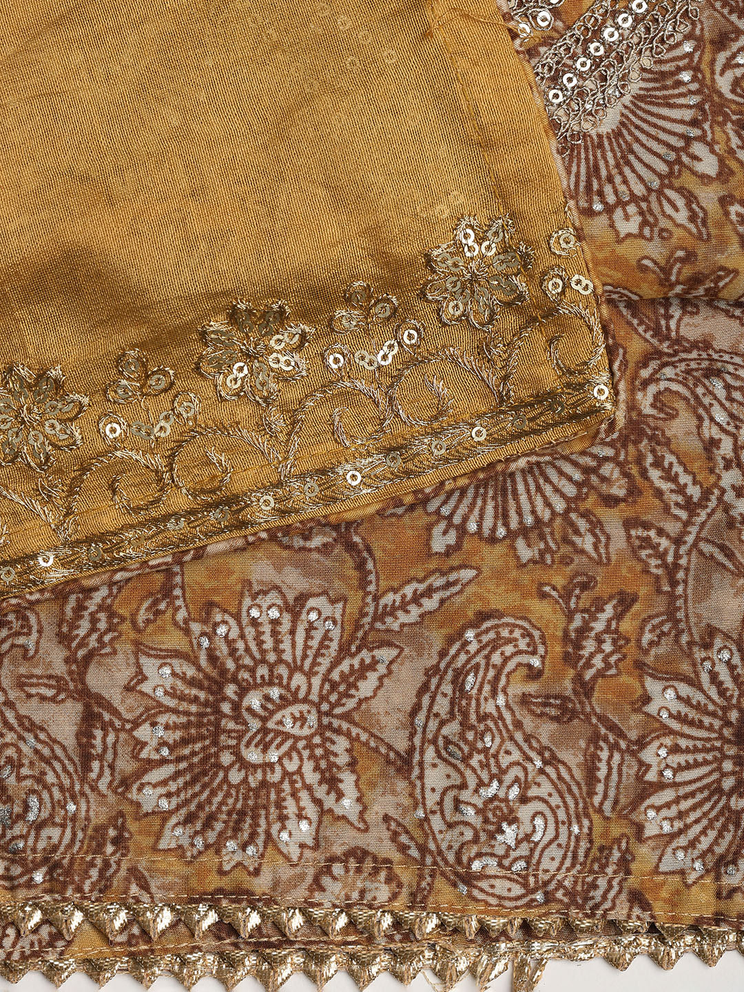 Neck Embroidered Cotton Blend Unstitched Suit With Dupatta