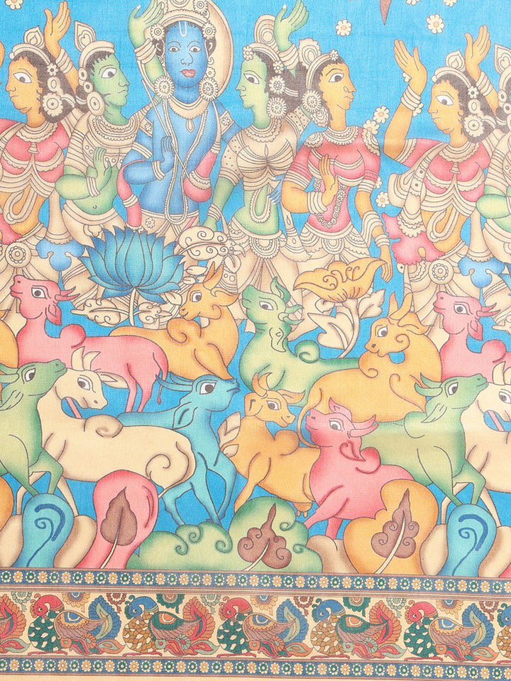Printed Dola Silk Saree