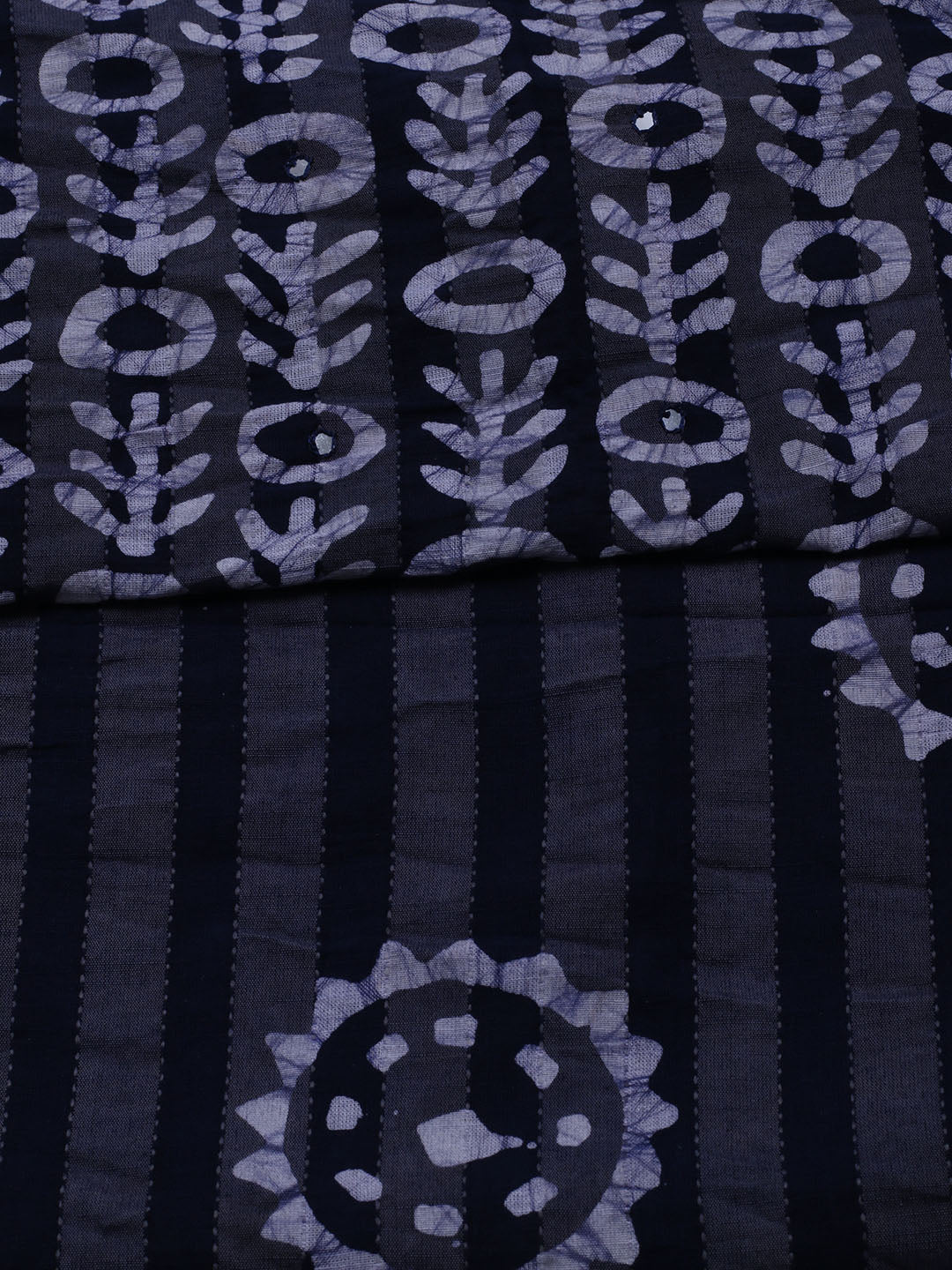 Printed Cotton Blend Unstitched Suit With Dupatta