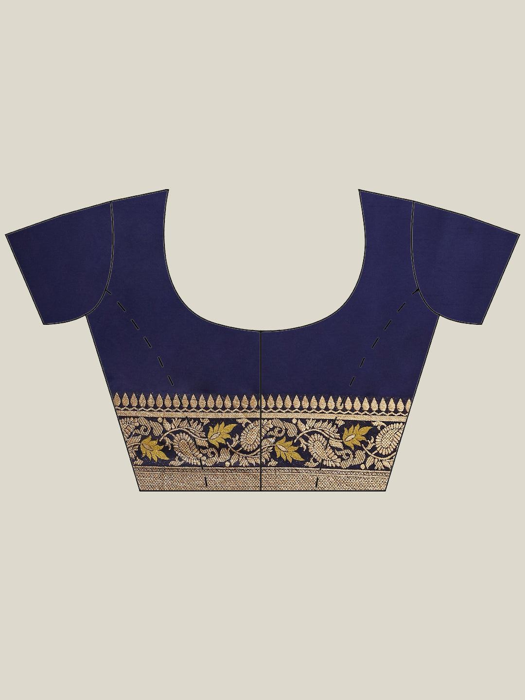 Zari Jaal Art Silk Woven Saree