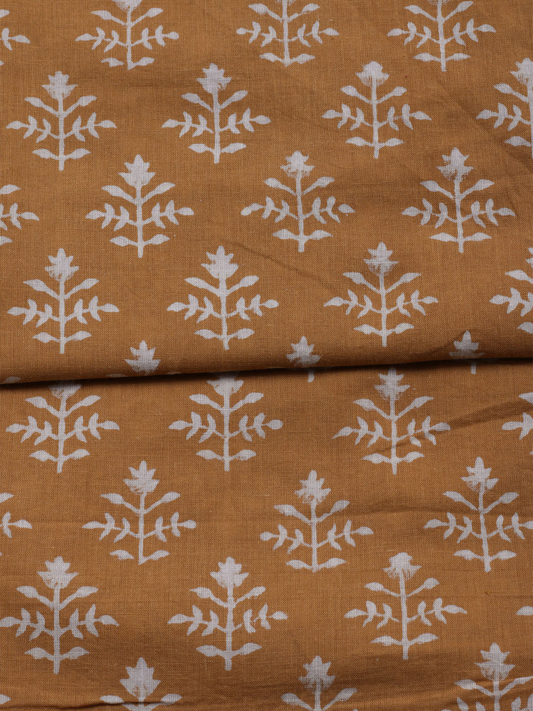 Printed Cotton Blend Unstitched Kurta With Pant &amp; Dupatta