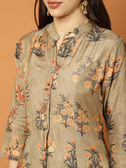 Printed Cotton Blend Kurta