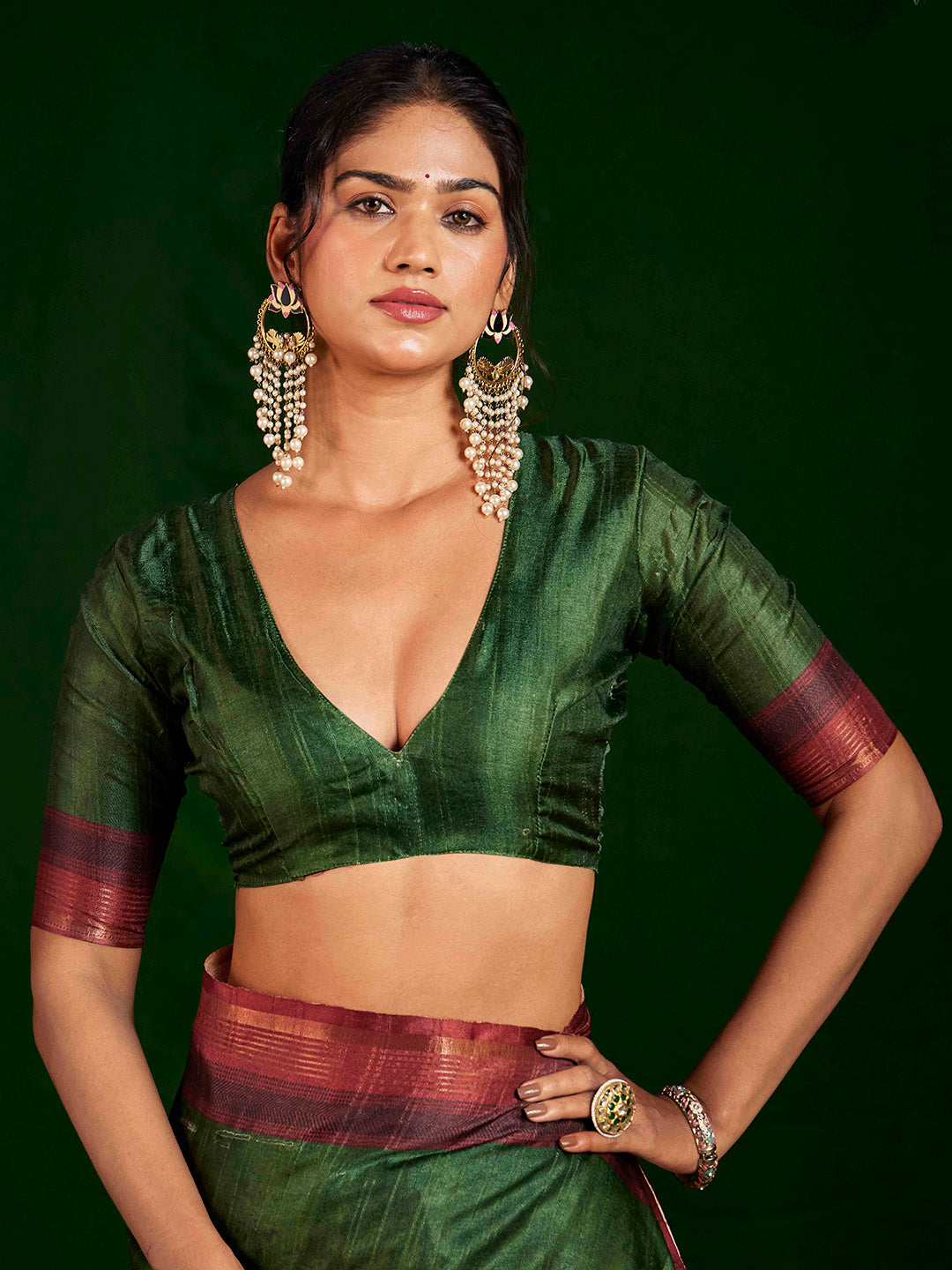 Printed Art Silk Saree