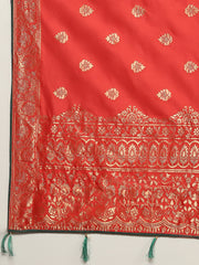 Banarasi Unstitched Choli With Lehenga & Dupatta