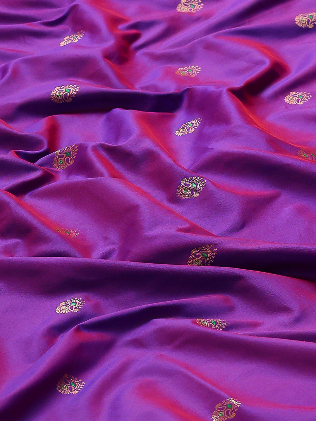 Embroidered Cotton Blend Saree