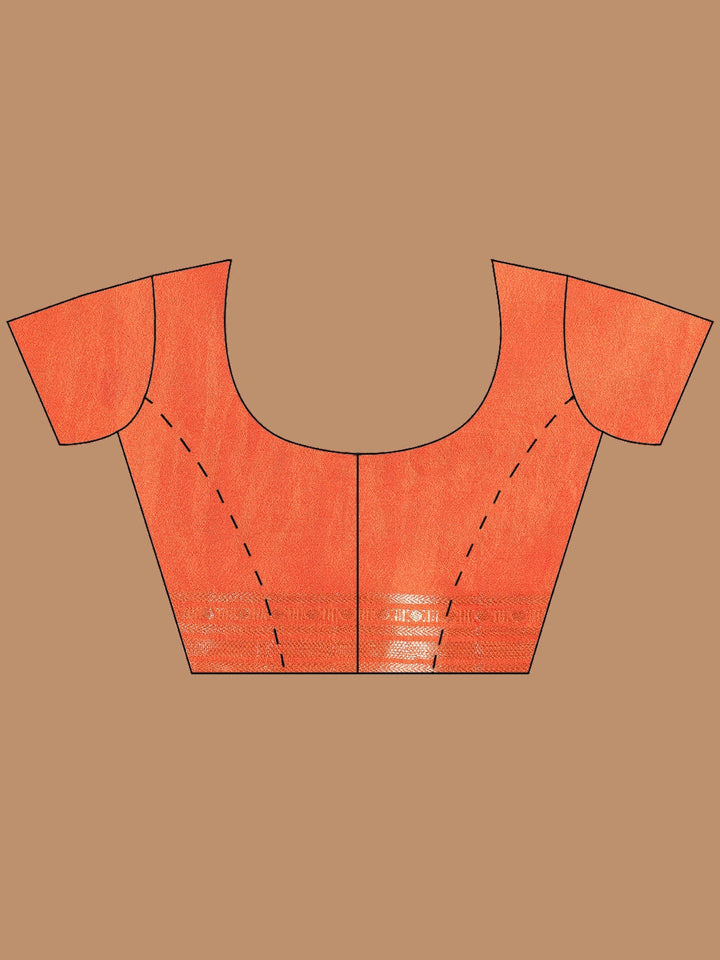 Plain Crepe Saree