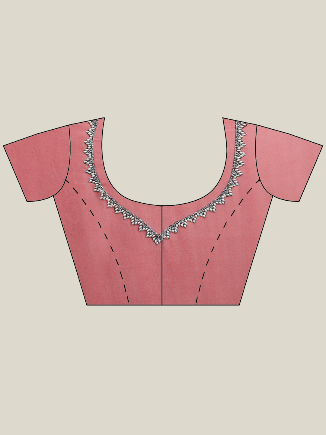 Plain Georgette Saree