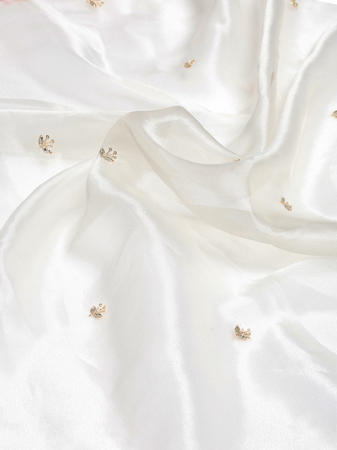Sequence Embroidery Tissue Saree
