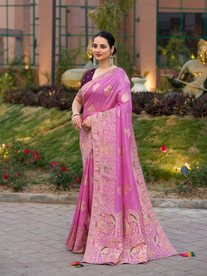 Woven Design Dola Silk Saree