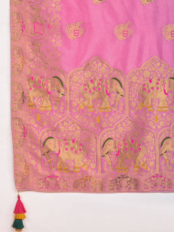 Woven Design Dola Silk Saree