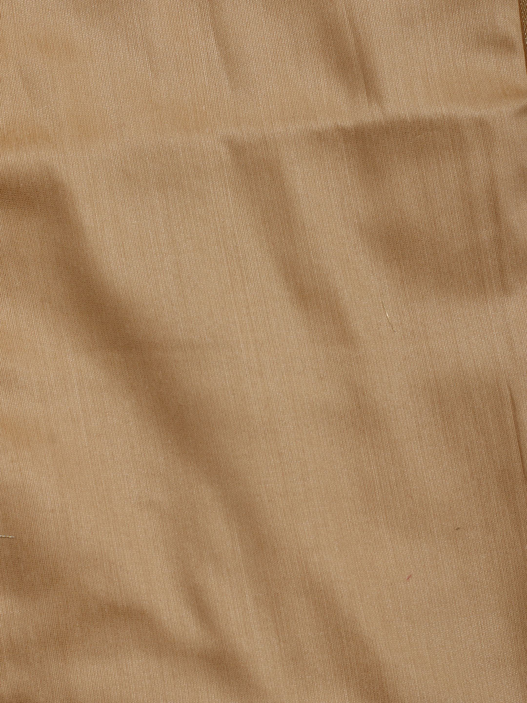 Printed Chanderi Unstitched Suit With Dupatta
