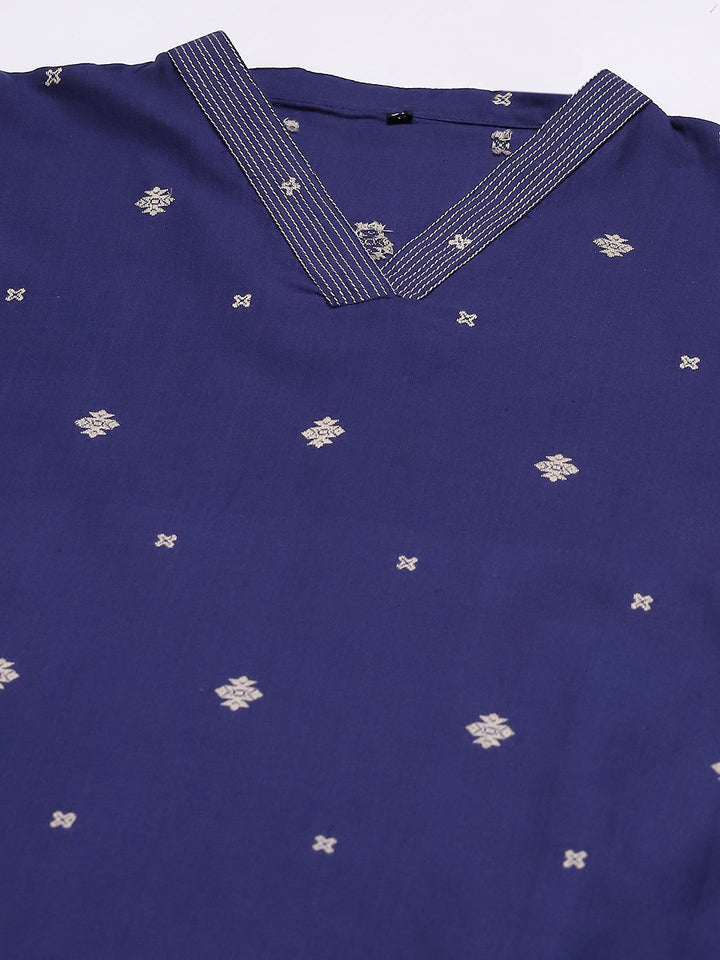 Printed Cotton Blend Kurta