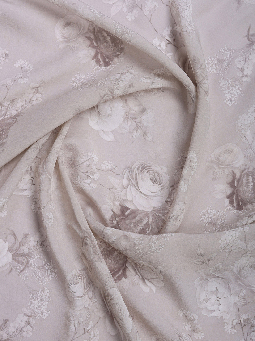 Digital Print Chiffon Saree