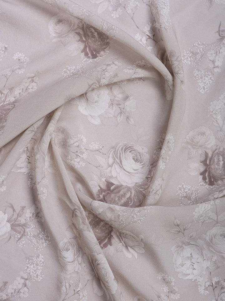 Digital Print Chiffon Saree