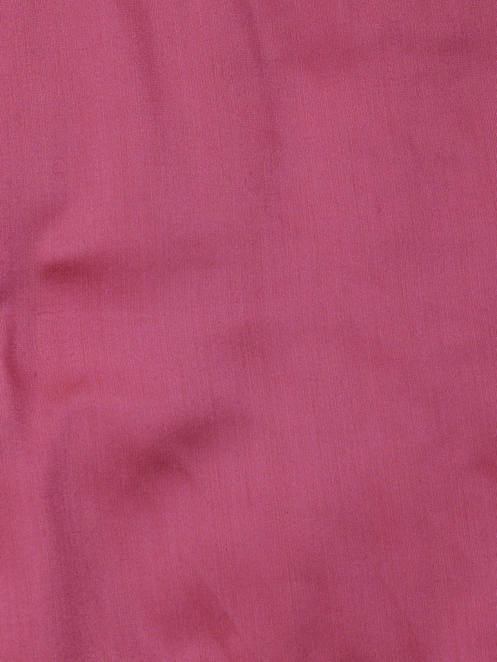 Printed Chanderi Unstitched Suit With Dupatta