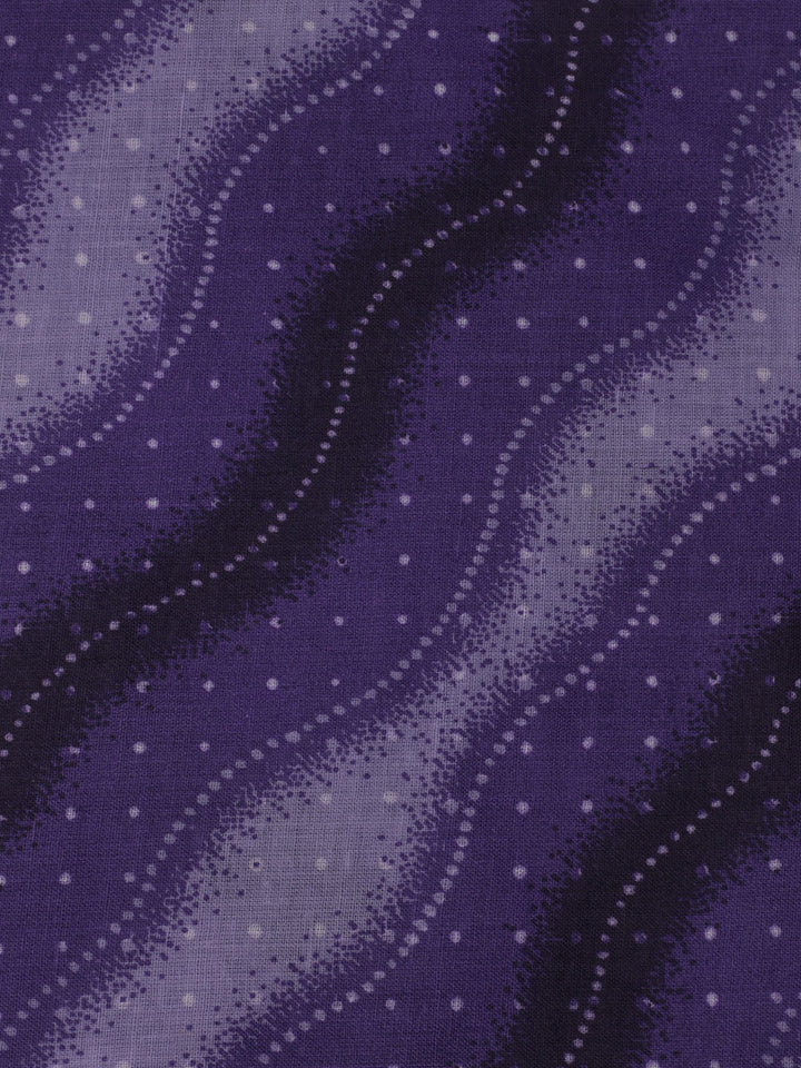 Printed Cotton Blend Unstitched Suit With Dupatta