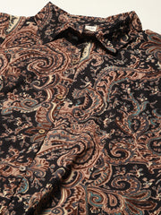 Paisley Printed Cotton Kurta Set