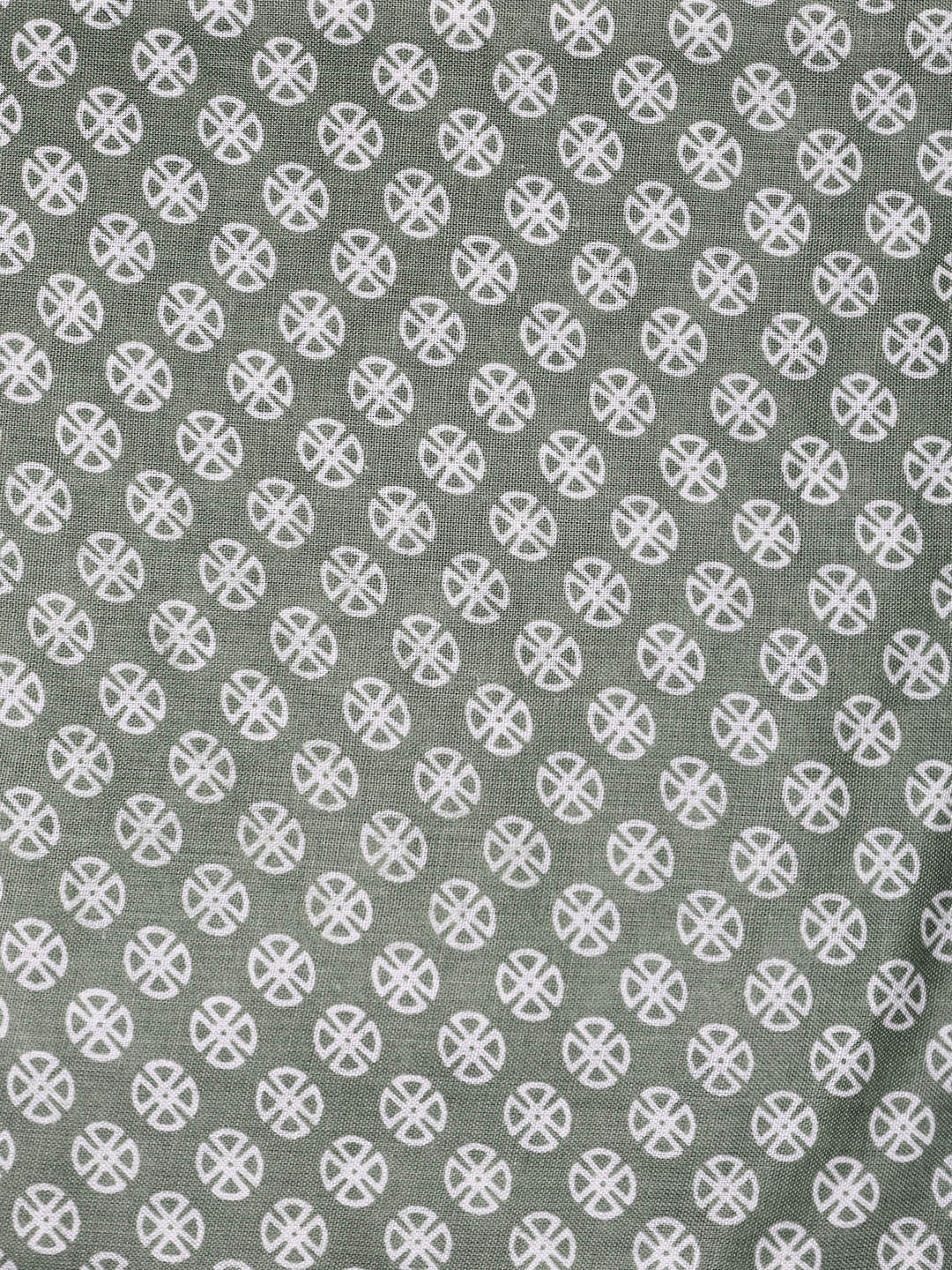 Printed Cotton Blend Unstitched Suit With Dupatta