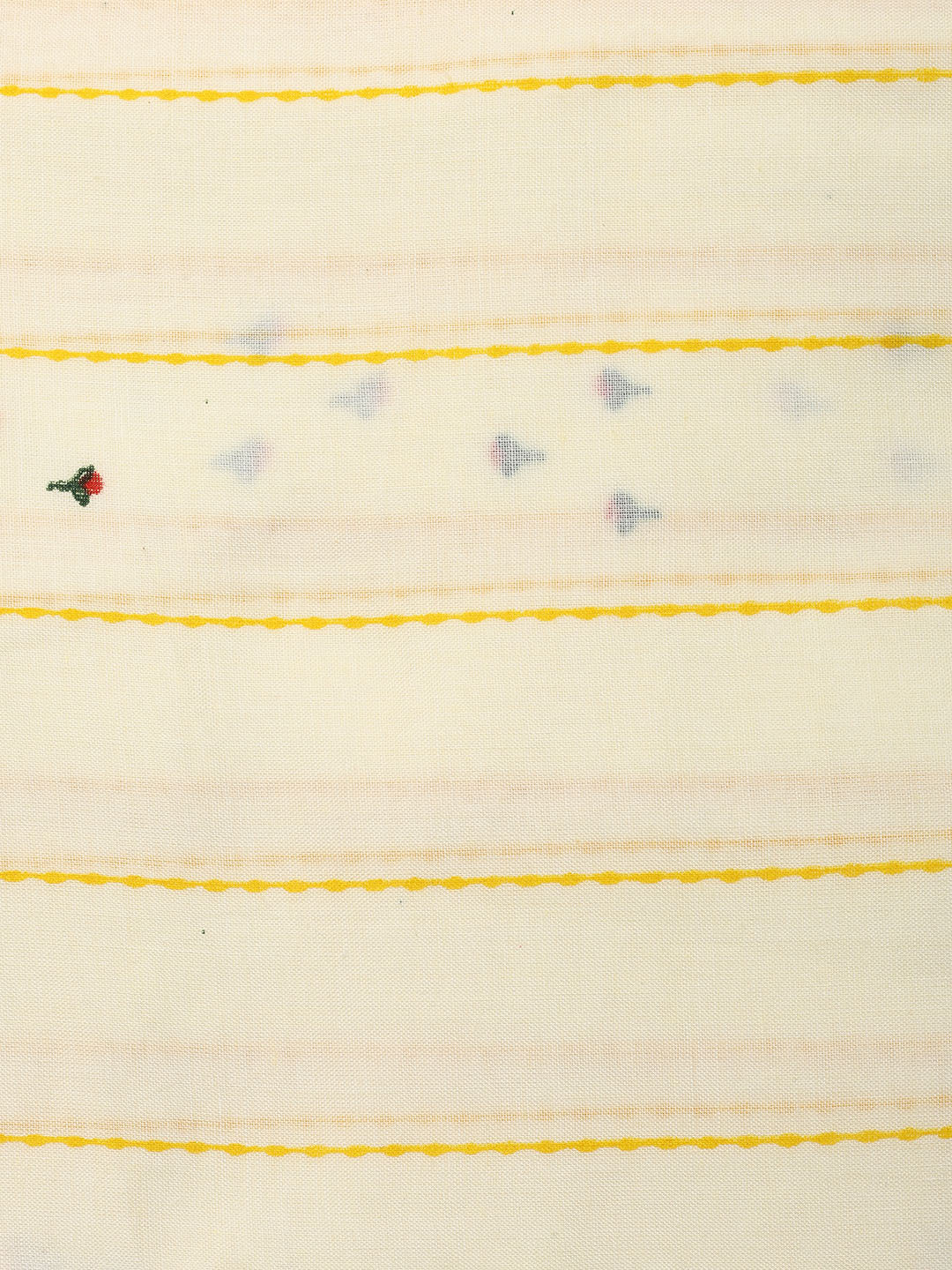Printed Cotton Blend Unstitched Suit With Dupatta