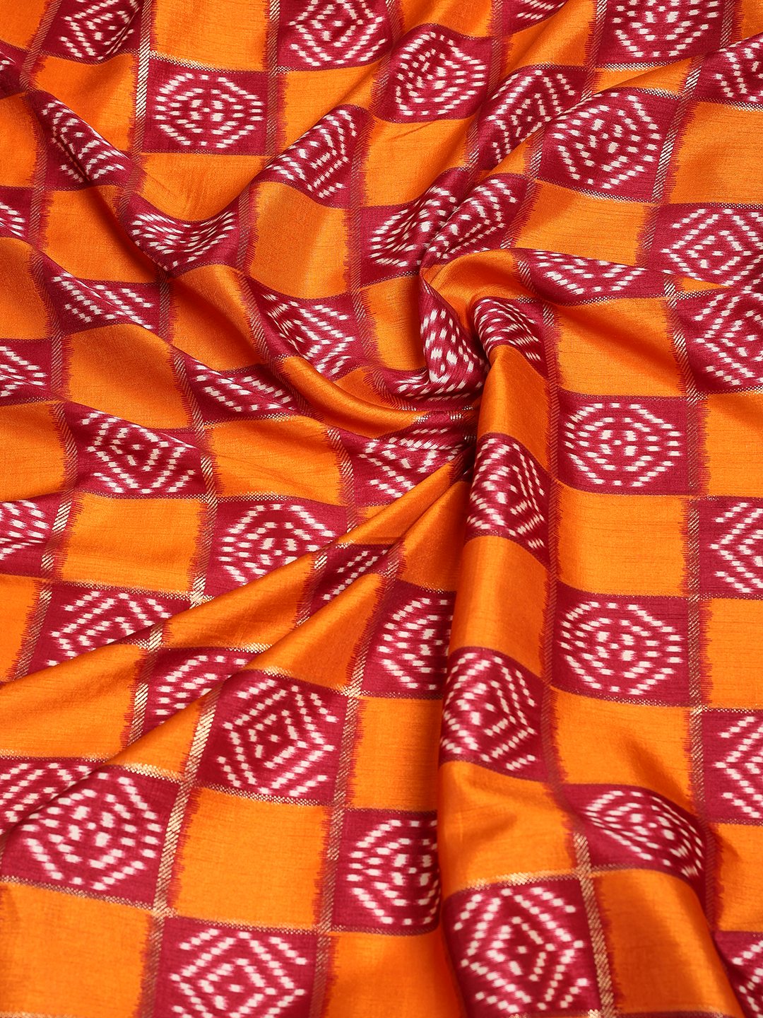 Digital Printed Art Silk Saree