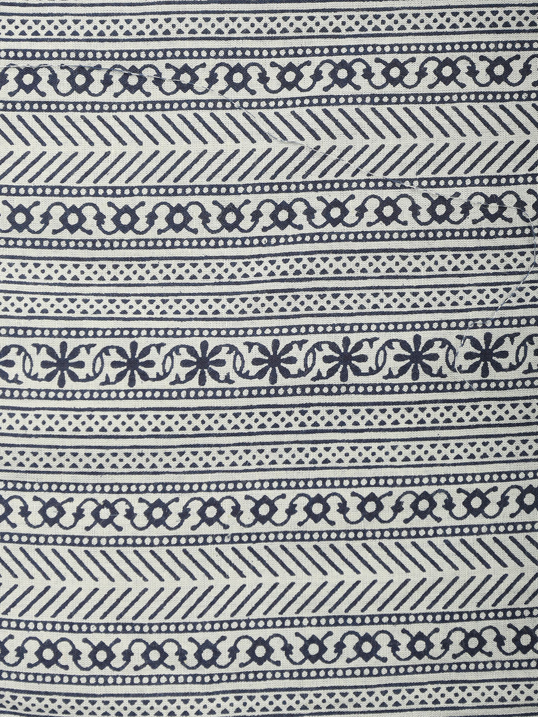 Printed Cotton Blend Unstitched Suit With Dupatta