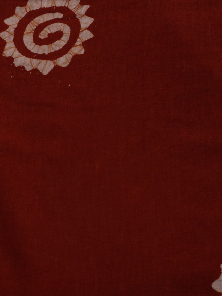 Printed Cotton Blend Unstitched Suit With Dupatta