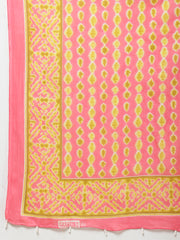 Printed Cotton Unstitched Suit Piece With Dupatta