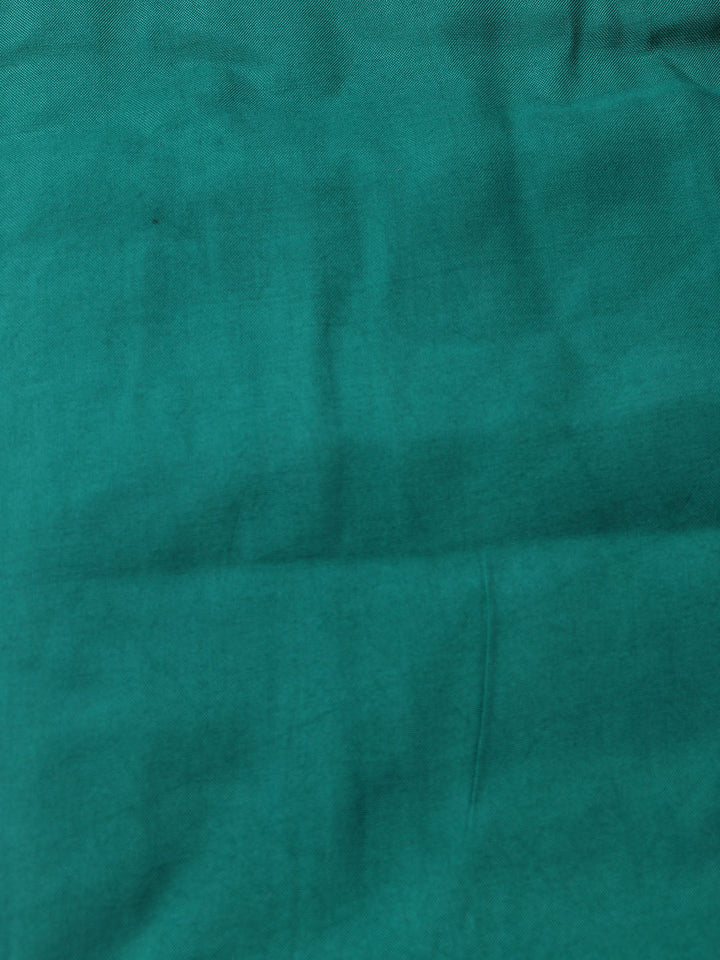 Woven Design Chanderi Unstitched Kurta With Pant &amp; Dupatta