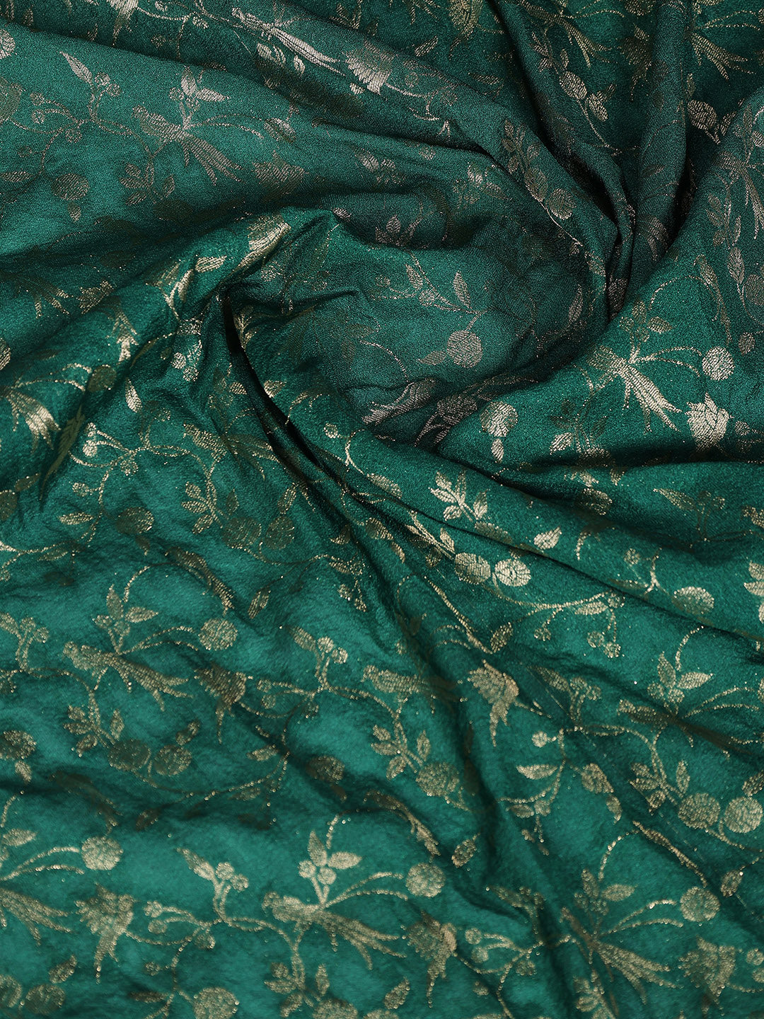 Zaari Jaal Crepe Saree