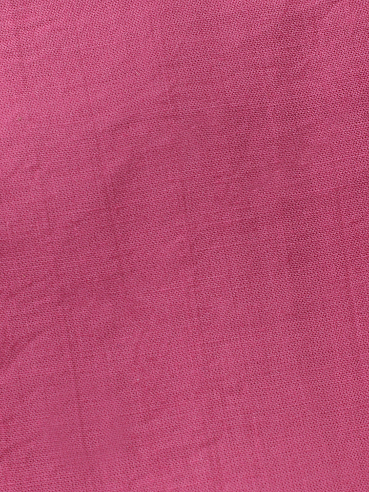 Printed Cotton Blend Unstitched Suit With Pant &amp; Dupatta