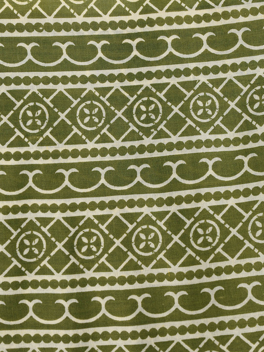 Printed Cotton Blend Unstitched Suit With Dupatta