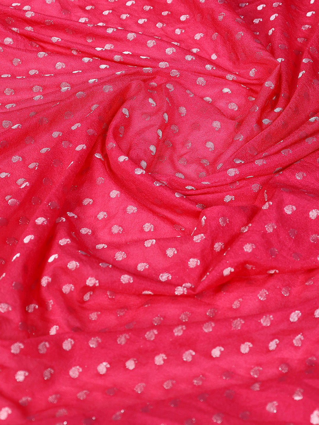 Zaari Jaal Crepe Saree