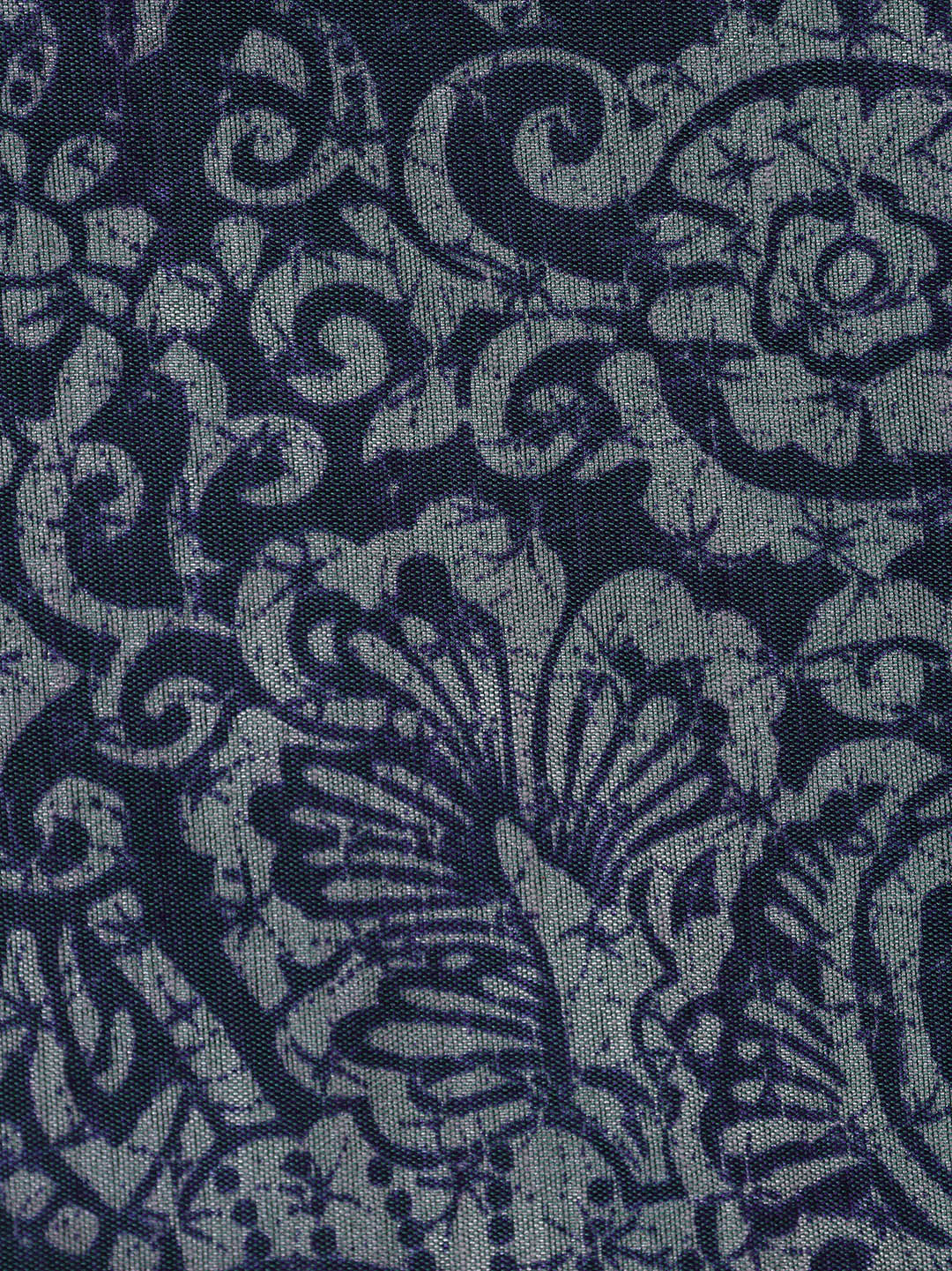 Printed Chanderi Unstitched Suit With Dupatta