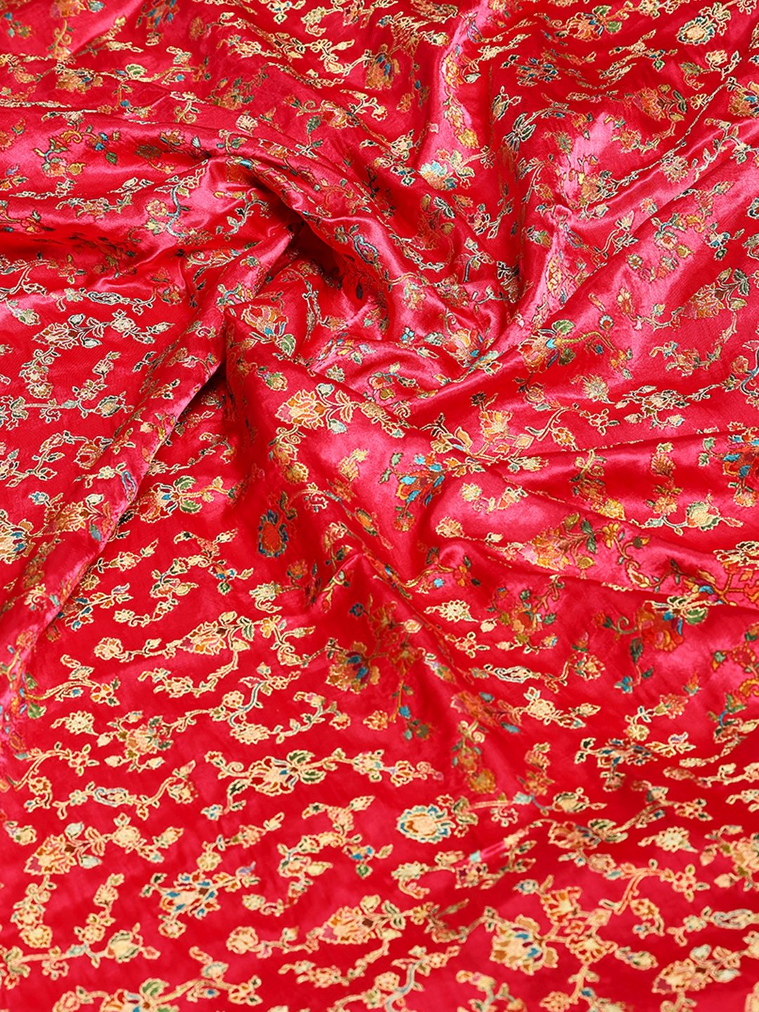 Woven Design Satin Saree