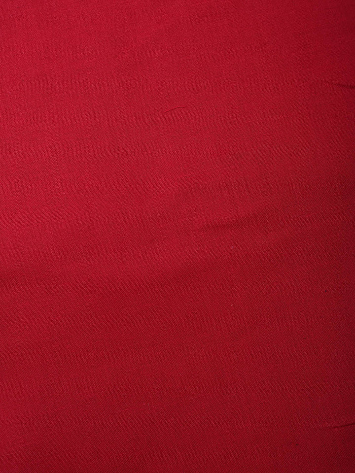 Embroidered Cotton Blend Unstitched Suit With Pant &amp; Dupatta
