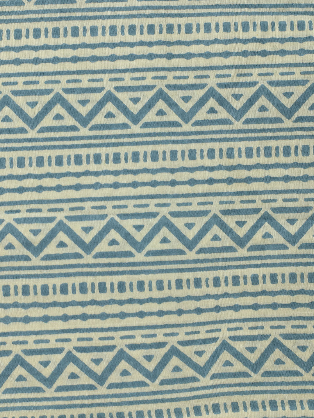 Printed Cotton Blend Unstitched Suit With Pant &amp; Dupatta