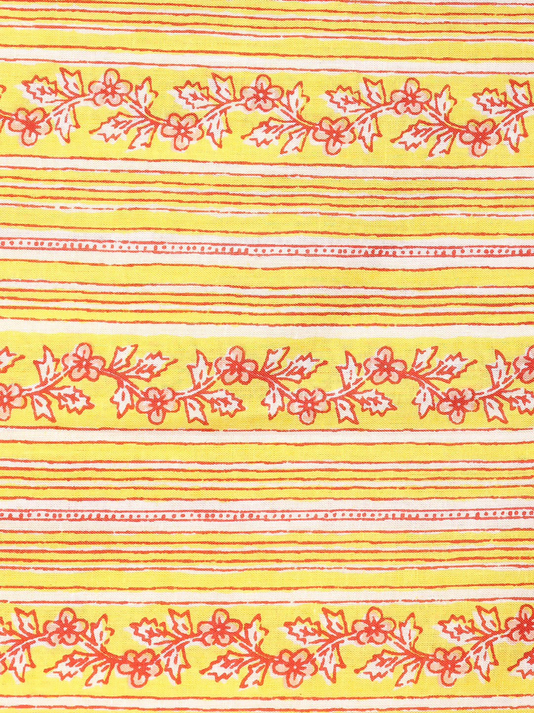 Printed Cotton Blend Unstitched Suit With Dupatta