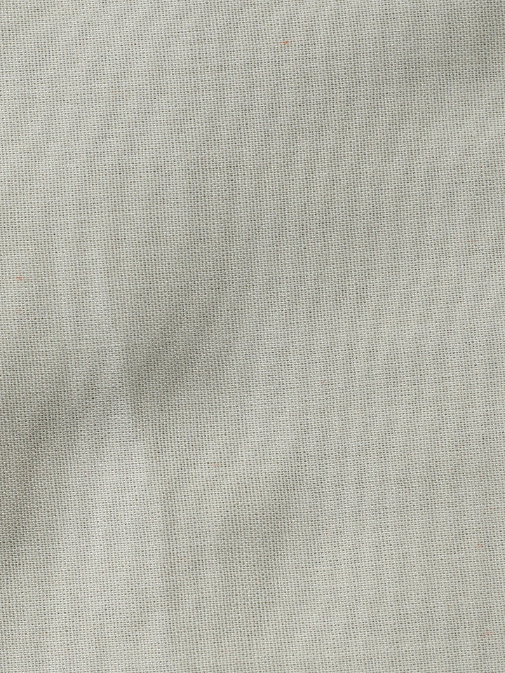 Embroidered Linen Blend Unstitched Suit With Pant &amp; Dupatta