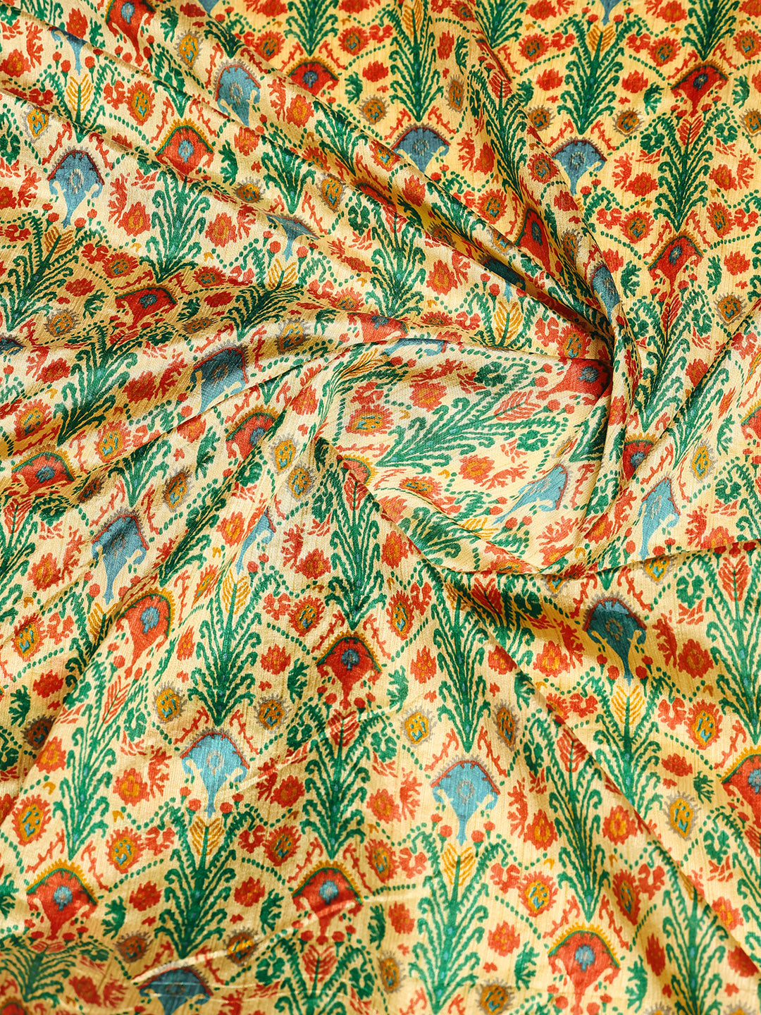 Digital Printed Art Silk Saree