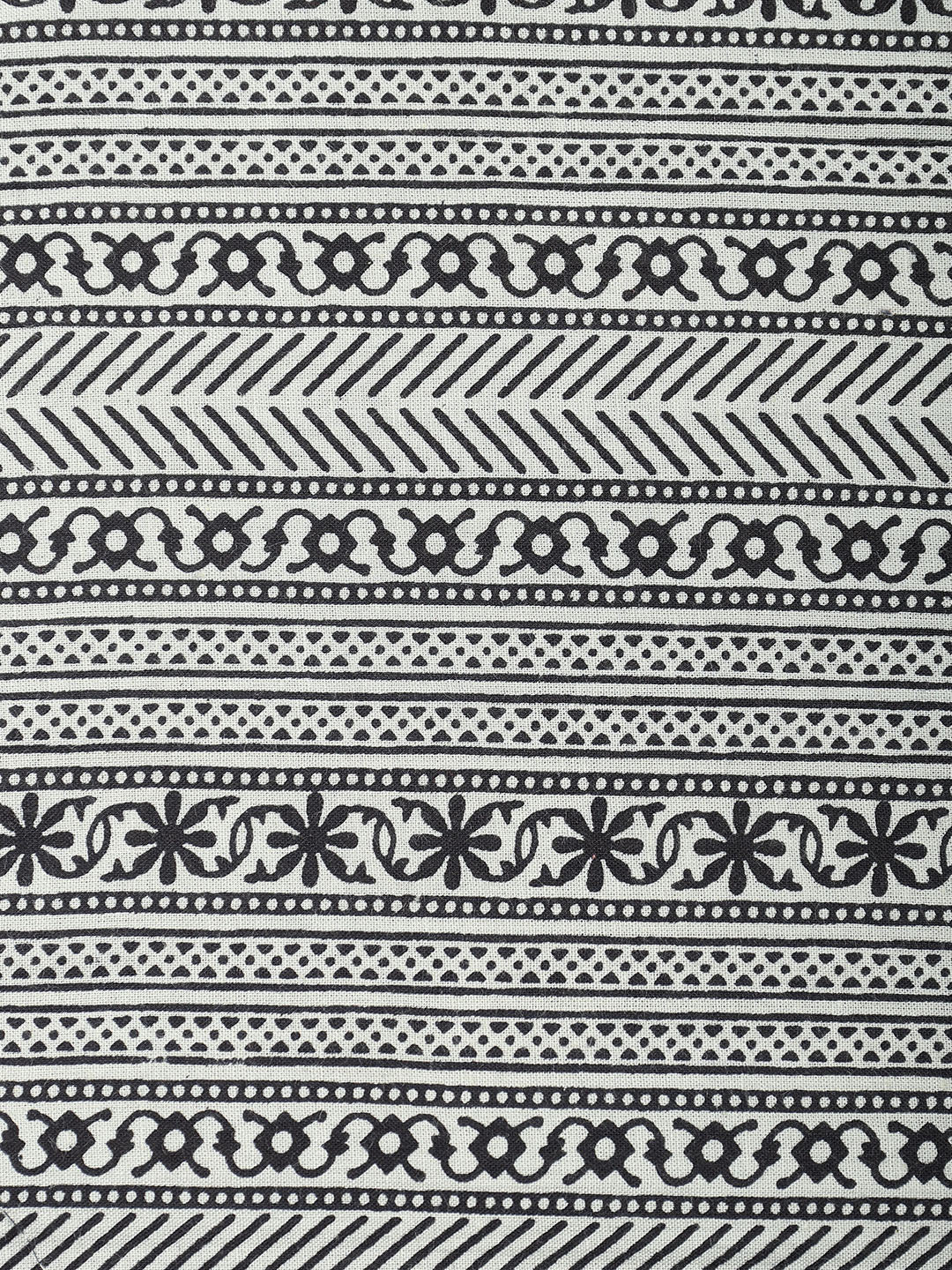 Printed Cotton Blend Unstitched Suit With Dupatta