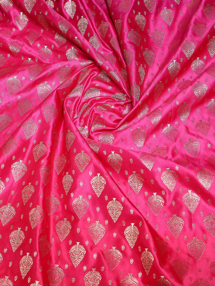 Woven Design Satin Saree