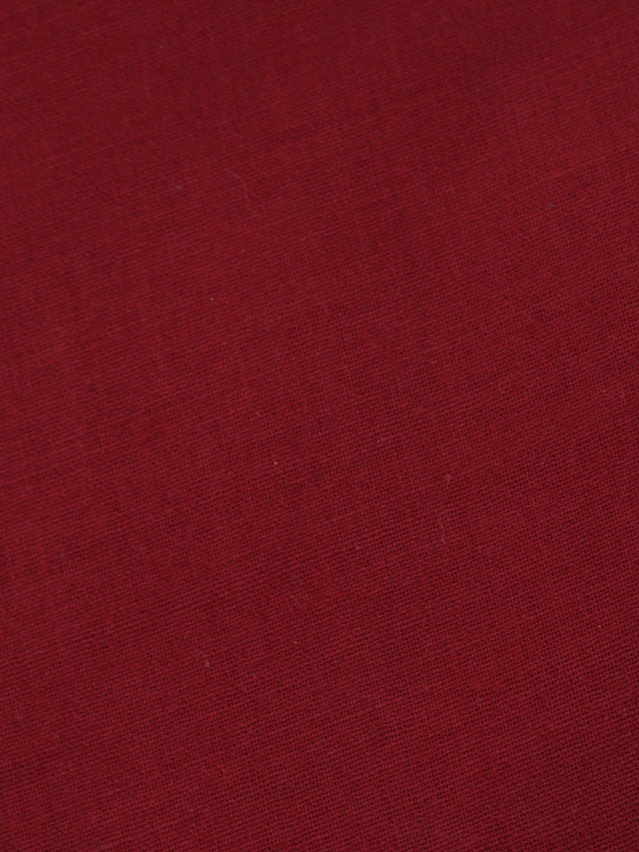 Embroidered, Cotton Blend Unstitched Suit With Pant &amp; Dupatta