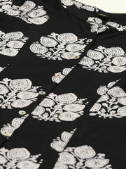 Printed Cotton Blend Shirt