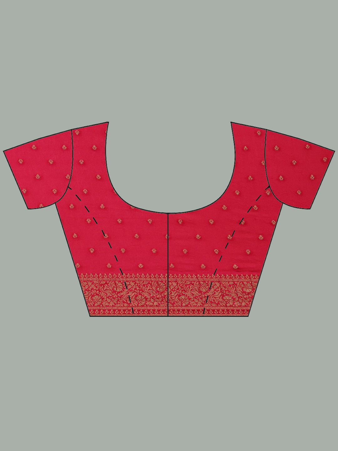 Woven Jaal Georgette Saree