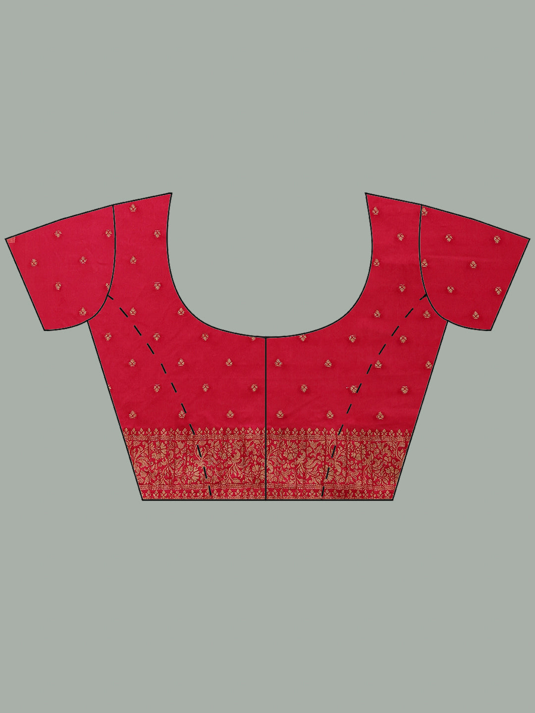 Woven Jaal Georgette Saree