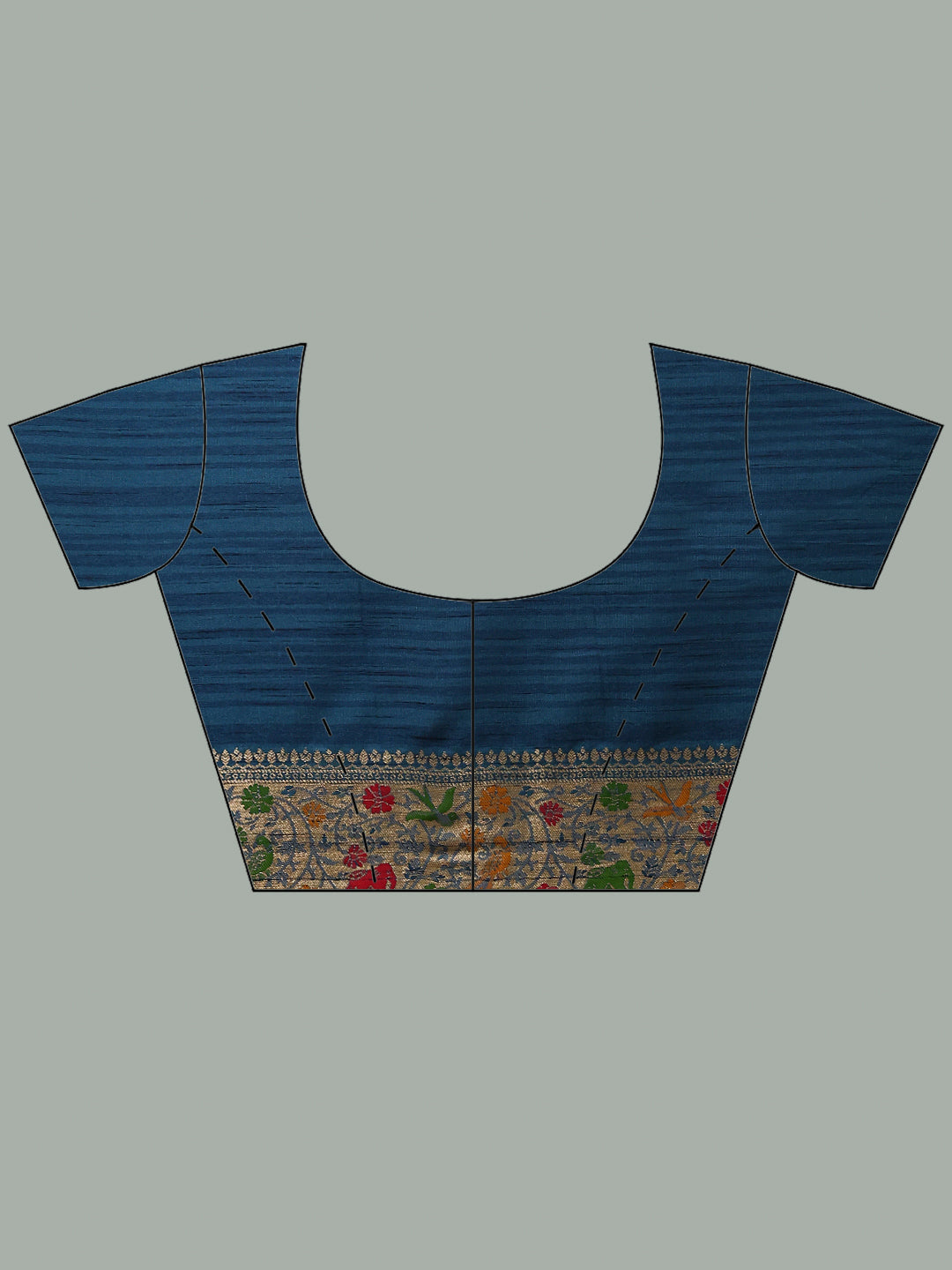 Woven Border Art Silk Saree