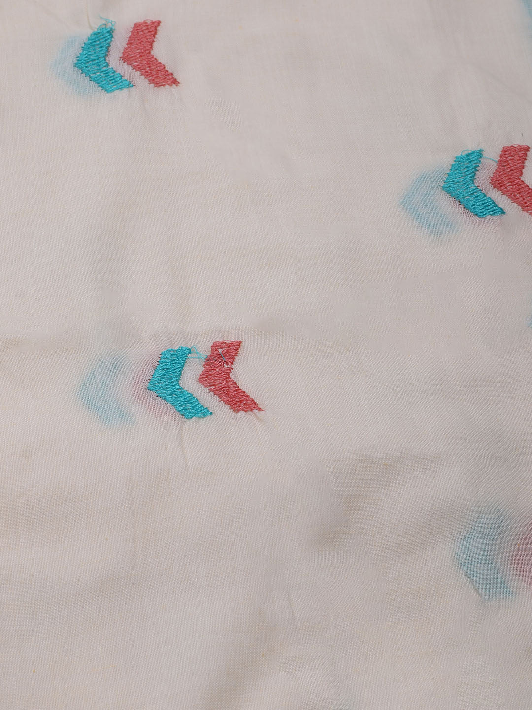 Printed Cotton Blend Unstitched Suit With Dupatta