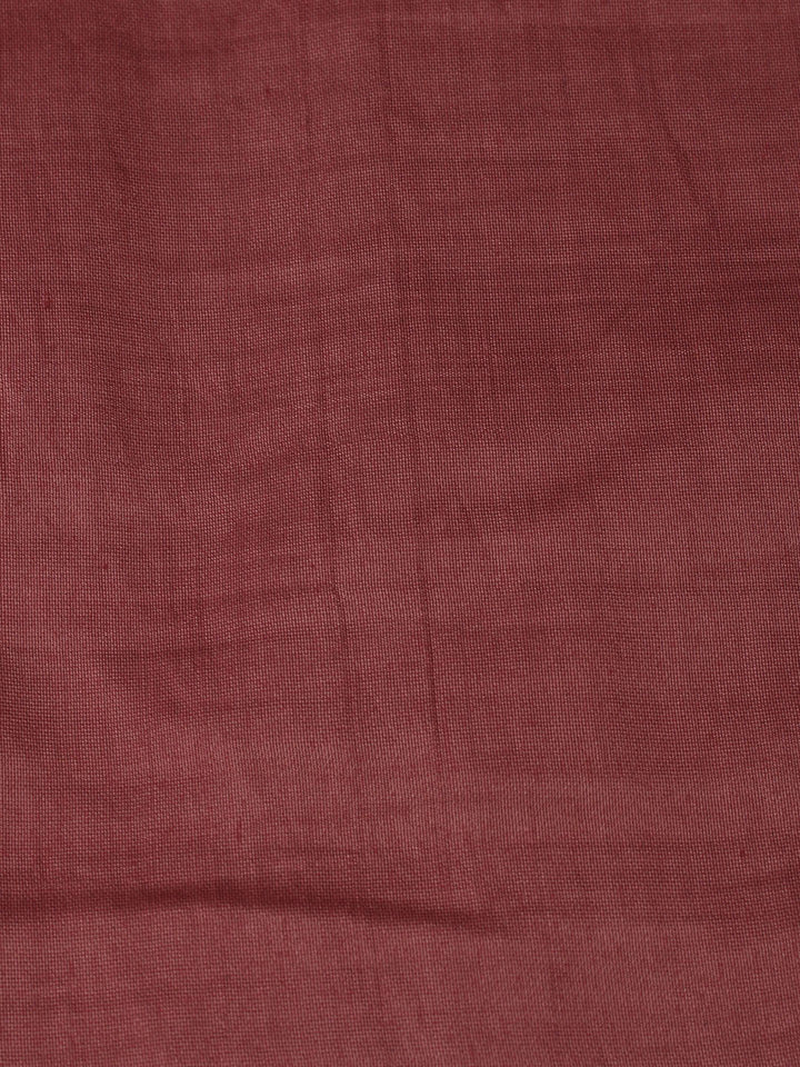 Embroidered Chanderi Unstitched Kurta With Pant &amp; Dupatta