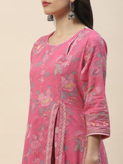 Printed Cotton Double Layer Kurta