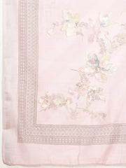 Printed Cotton Unstitched Suit Piece With Dupatta